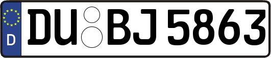 DU-BJ5863