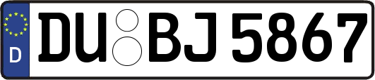 DU-BJ5867