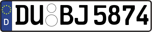 DU-BJ5874