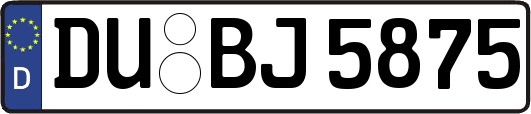 DU-BJ5875