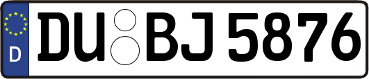 DU-BJ5876