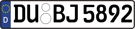 DU-BJ5892