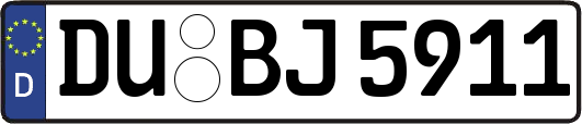 DU-BJ5911