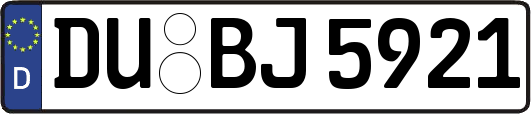 DU-BJ5921
