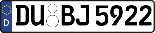 DU-BJ5922