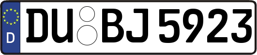 DU-BJ5923