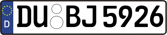 DU-BJ5926
