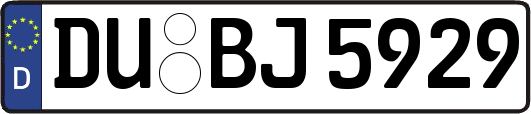 DU-BJ5929