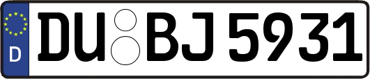DU-BJ5931