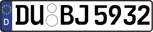 DU-BJ5932