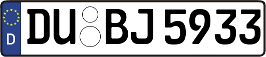 DU-BJ5933