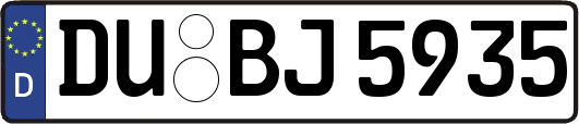 DU-BJ5935