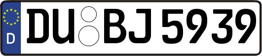 DU-BJ5939