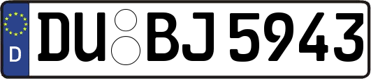 DU-BJ5943