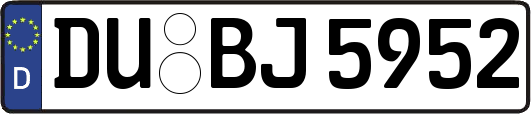 DU-BJ5952