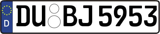 DU-BJ5953