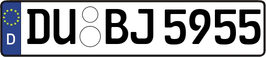 DU-BJ5955