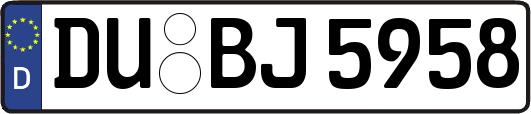 DU-BJ5958