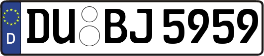 DU-BJ5959