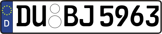 DU-BJ5963