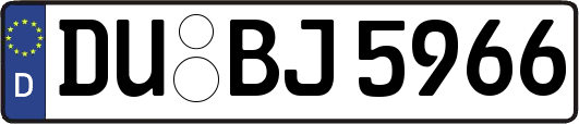 DU-BJ5966