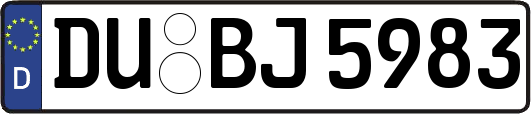 DU-BJ5983