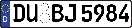 DU-BJ5984