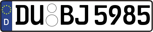 DU-BJ5985