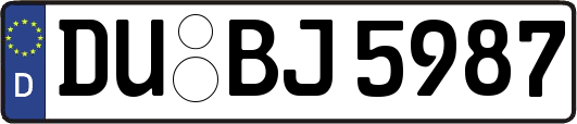 DU-BJ5987
