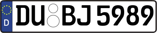 DU-BJ5989