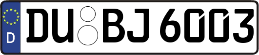 DU-BJ6003