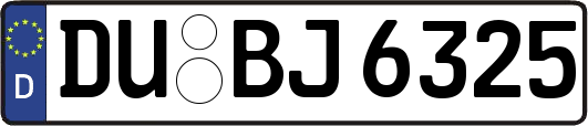 DU-BJ6325