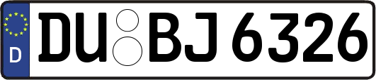 DU-BJ6326