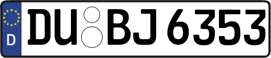 DU-BJ6353