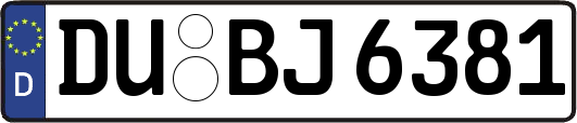 DU-BJ6381