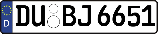 DU-BJ6651