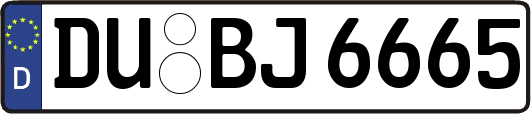 DU-BJ6665