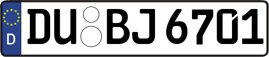 DU-BJ6701