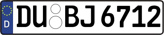 DU-BJ6712