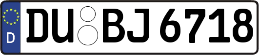DU-BJ6718