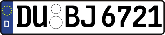 DU-BJ6721