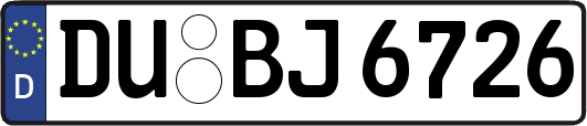 DU-BJ6726