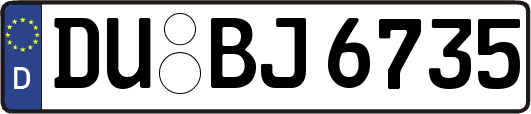 DU-BJ6735