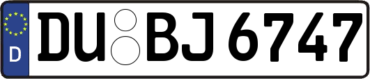 DU-BJ6747