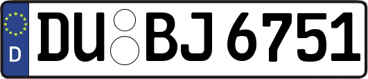 DU-BJ6751