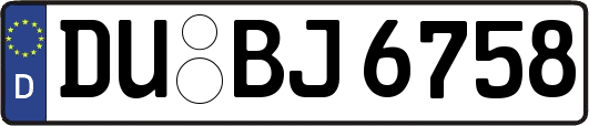 DU-BJ6758