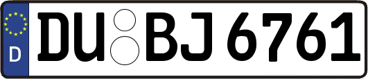 DU-BJ6761