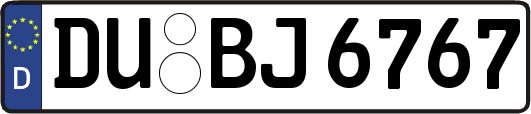 DU-BJ6767