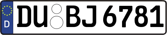 DU-BJ6781