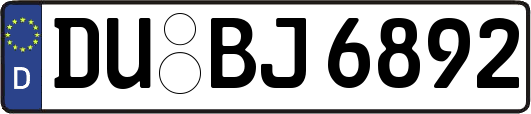 DU-BJ6892